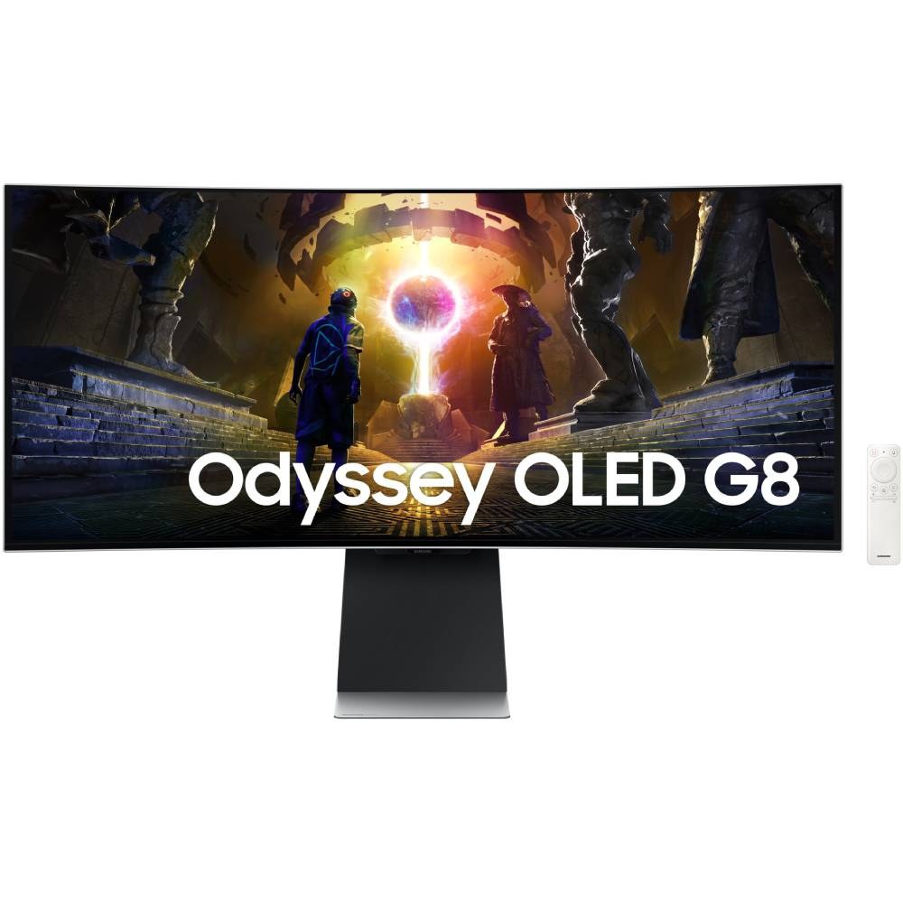 Монітор SAMSUNG Odyssey Gaming G85SD Silver (LS34DG852SZXUA)