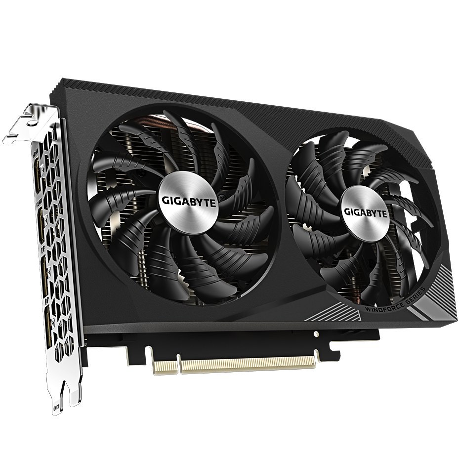 Відеокарта GIGABYTE GeForce RTX 3050 8GB 128bit 1777/14000MHz WINDFORCE 2 (GV-N3050WF2V2-8GD)