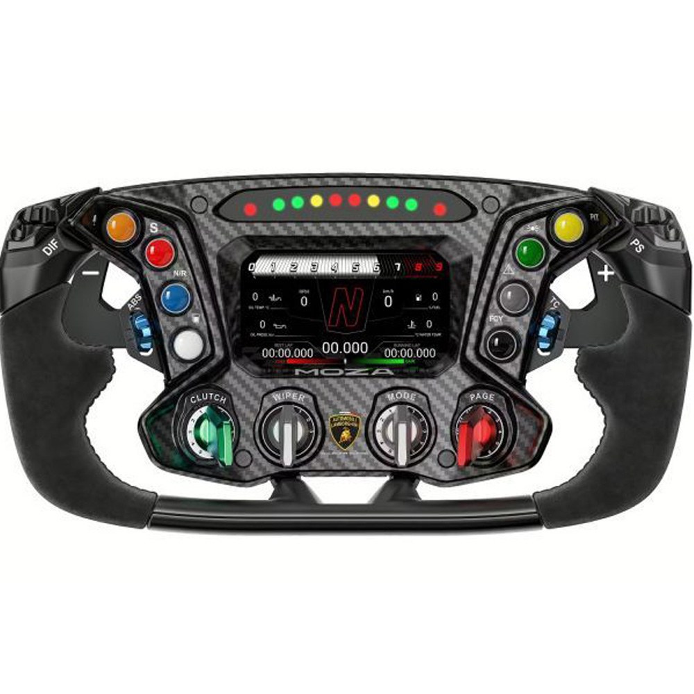 Кермо MOZA Racing Lamborghini Essenza SCV12 RGB Black (RS070)