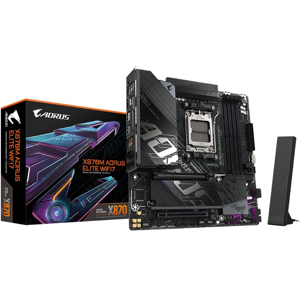 Материнська плата GIGABYTE X870M AORUS ELITE WIFI7