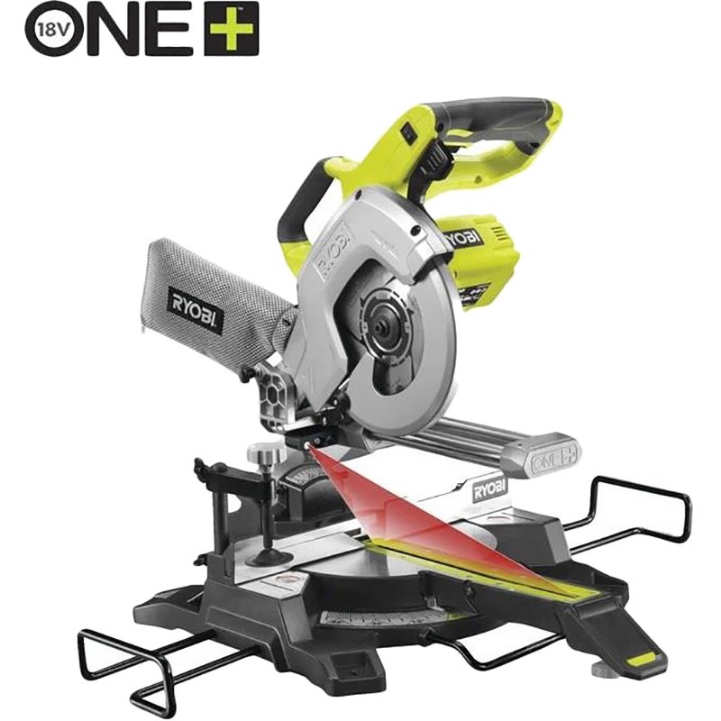 Пила торцювальна RYOBI ONE+ R18MS216-0 без акумулятора (5133003597)