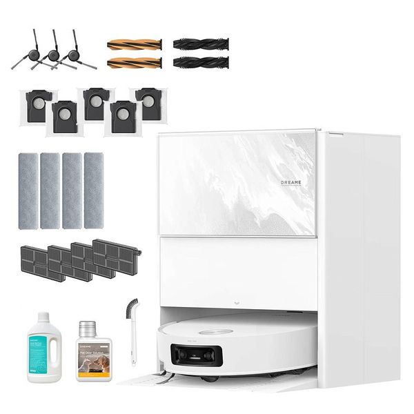 Робот-пилосос DREAME Aqua 10 Ultra Track Complete White (RLR81CE-1-WH)