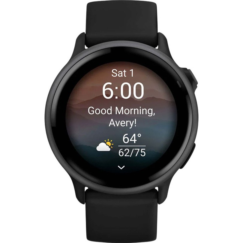 Смарт-годинник GARMIN Vivoactive 6 Black (010-02985-00)