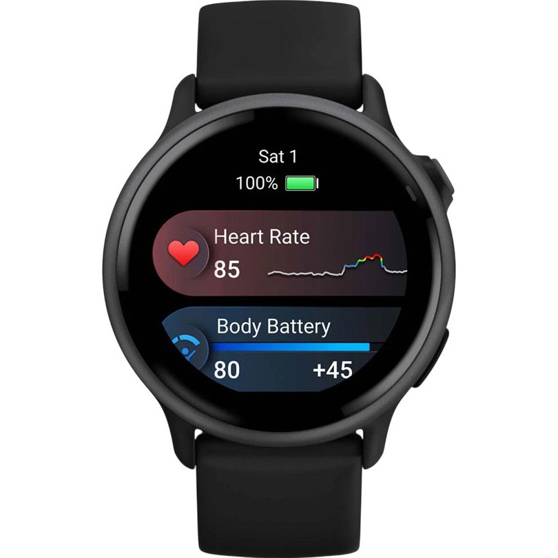 Смарт-годинник GARMIN Vivoactive 6 Black (010-02985-00)
