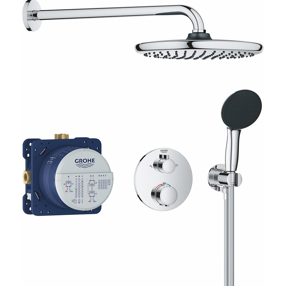 Душовий гарнітур GROHE QuickFix Precision прихованого монтажу з Vitalio Start 250 (34883000)