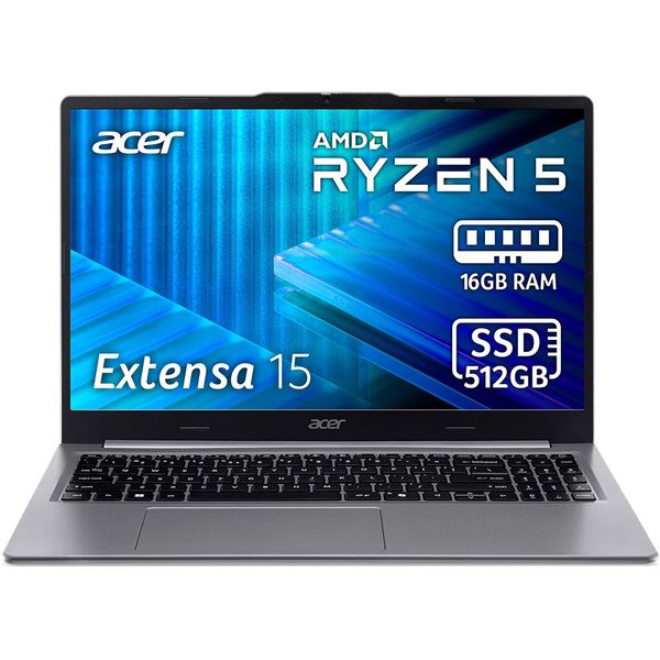 Ноутбук ACER Extensa 15 EXO15-41-R3U5 Metallic (NX.EL5EU.007)