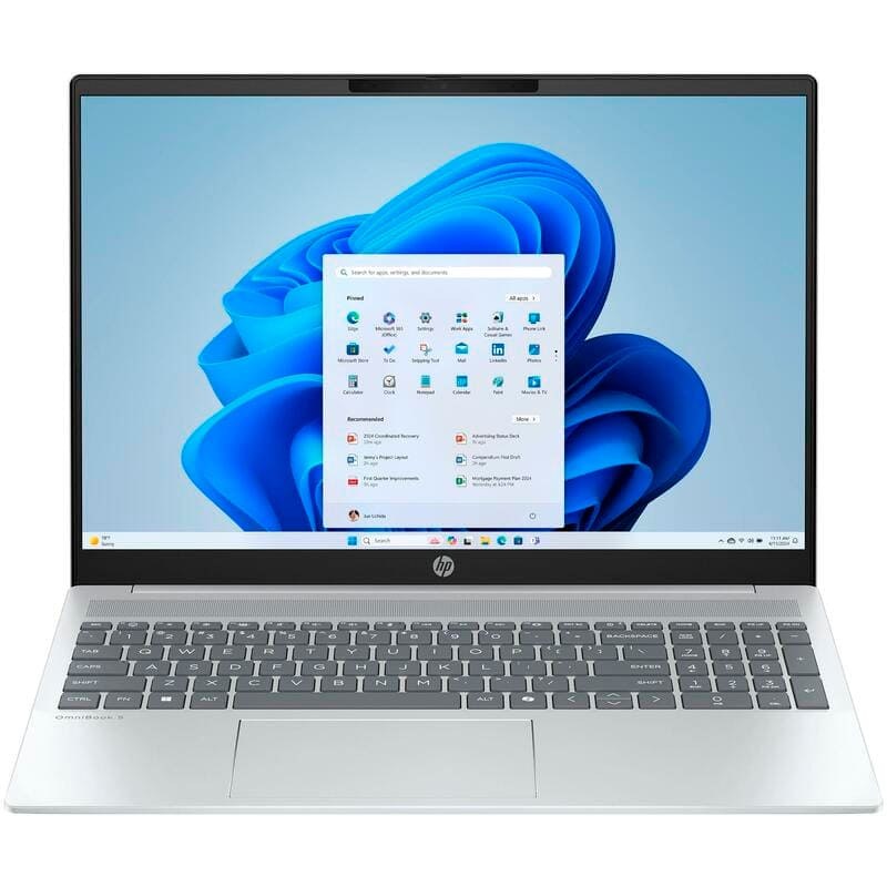 Ноутбук HP OmniBook 5 LaptopAI 16-af1024ua Glacier Silver (C9RS5EA)