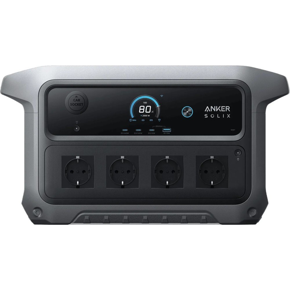Зарядна станція ANKER Solix C2000 Gen2 2400W 2048Wh LiFePO4 (A17833A1)