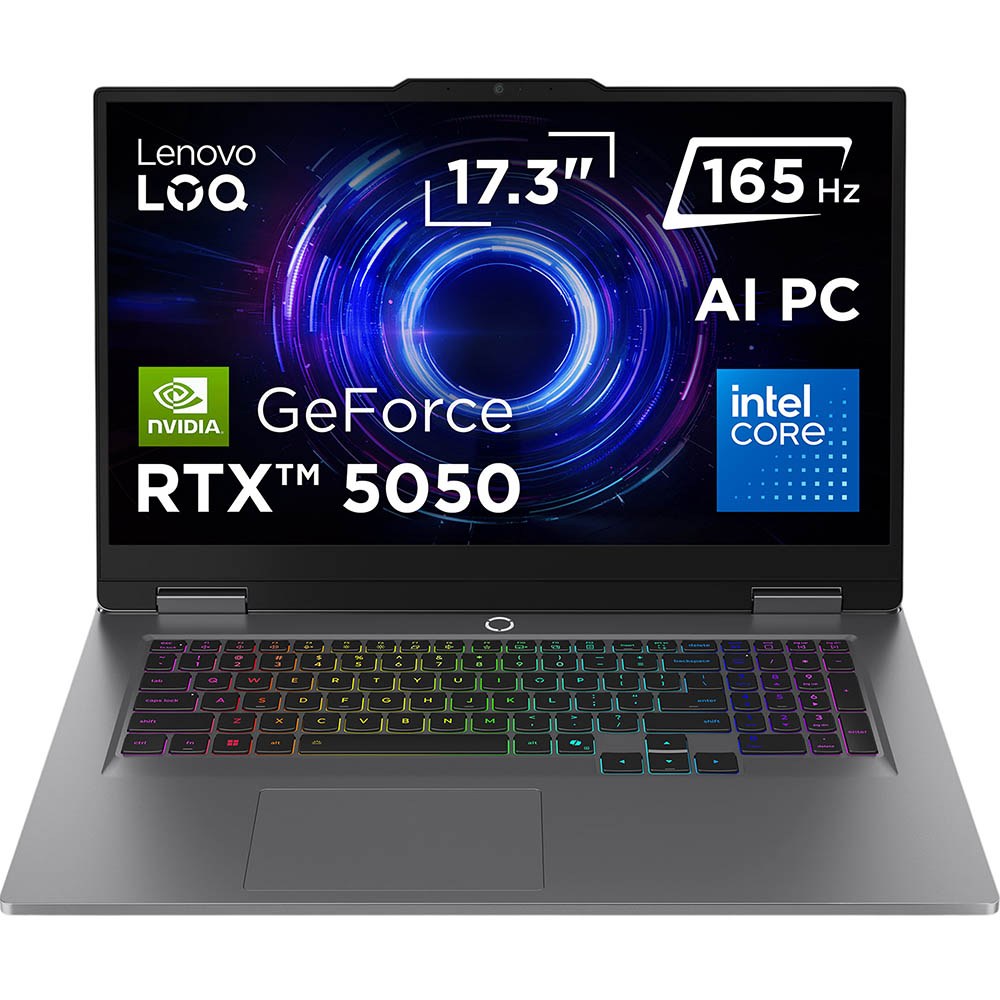 Ноутбук LENOVO LOQ 17IRX10 Luna Grey (83JH00ELRA)