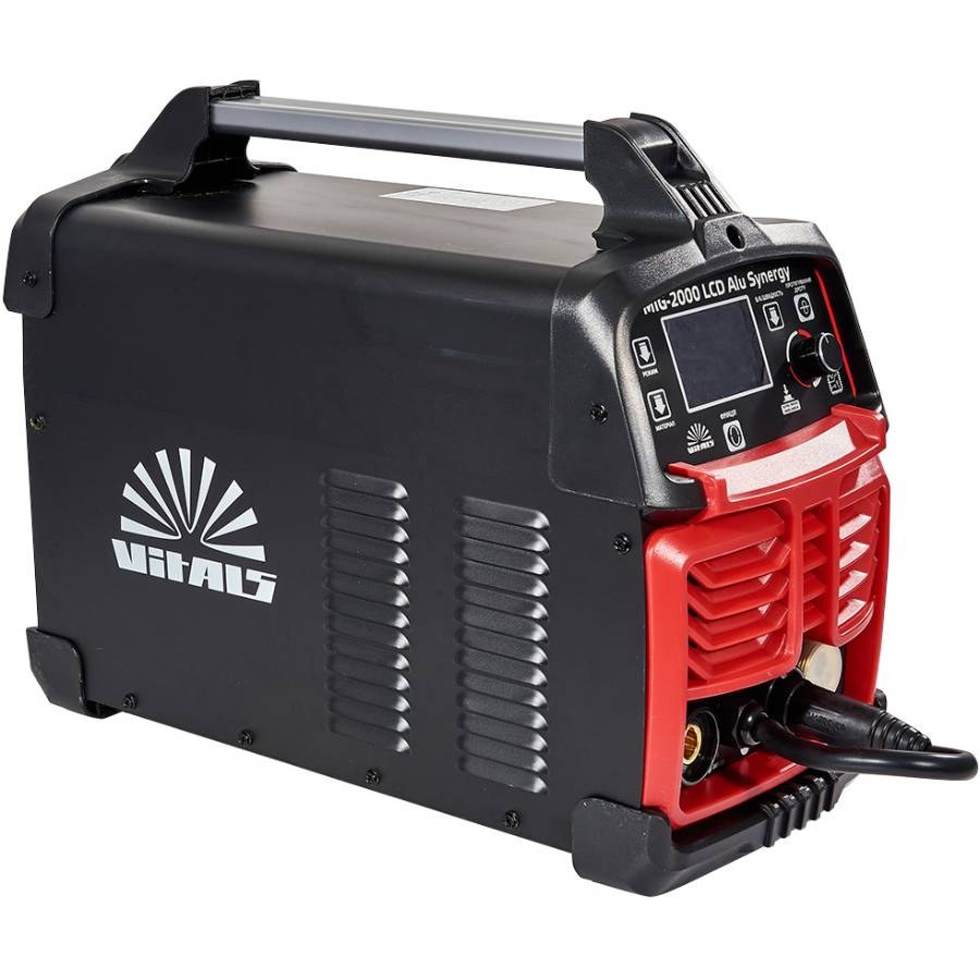 Зварювальний апарат VITALS Professional MIG 2000 LCD Alu Synergy (156989)