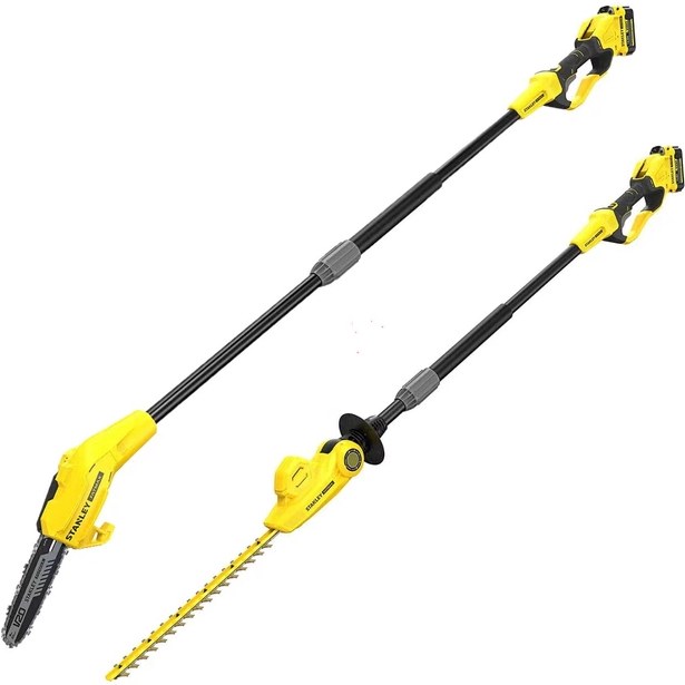 Висоторіз STANLEY FatMax + кущоріз FatMax (SFMCPS620M1+SFMCPH845M1)