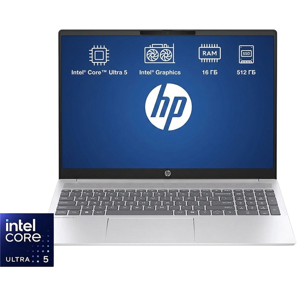 Ноутбук HP OmniBook 5 16-af1032ua Glacier Silver (D41WQEA)