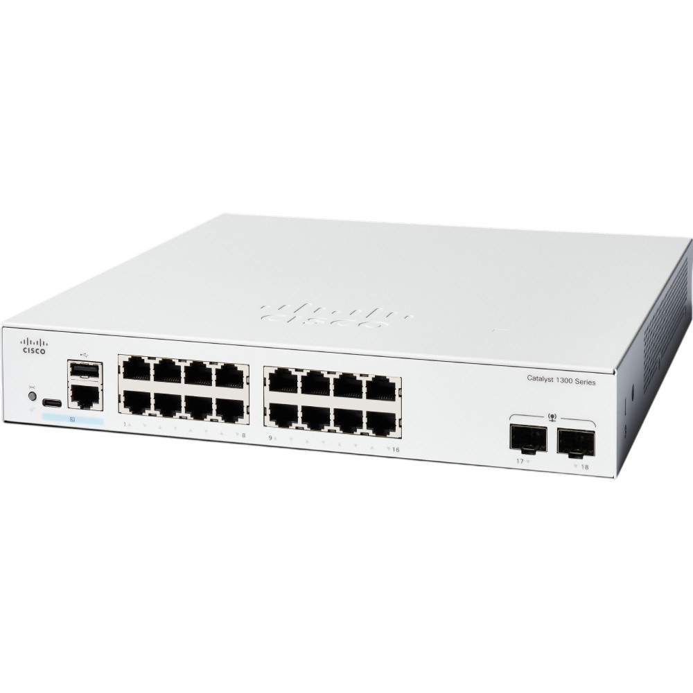 Комутатор CISCO Catalyst C1300-16T-2G