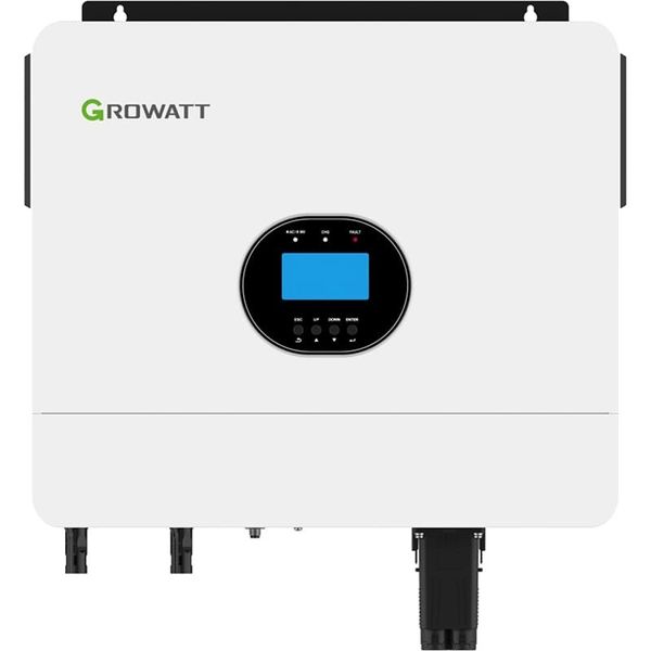 Автономний інвертор GROWATT SPF 6000 Plus 6kW 48V (SPF6000ESPLUS)