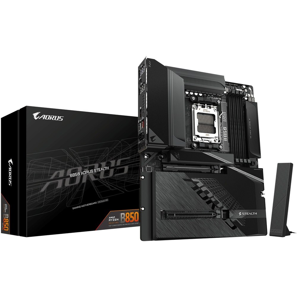 Материнська плата GIGABYTE B850 AORUS STEALTH