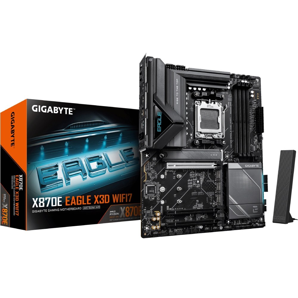 Материнська плата GIGABYTE X870E EAGLE X3D WIFI7