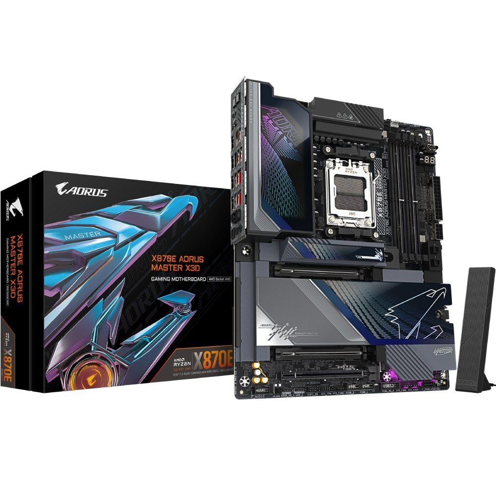 Материнська плата GIGABYTE X870E AORUS MASTER X3D