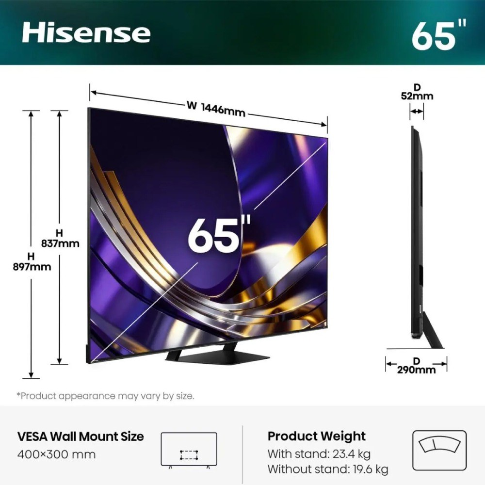 Телевізор HISENSE 65U7S PRO