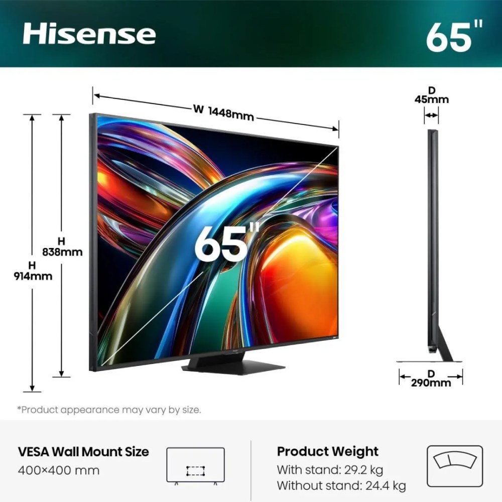 Телевізор HISENSE 65UR9S