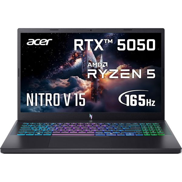 Ігровий ноутбук ACER Nitro V 15 ANV15-A31-R0CU Obsidian Black (NH.U3QEU.001)