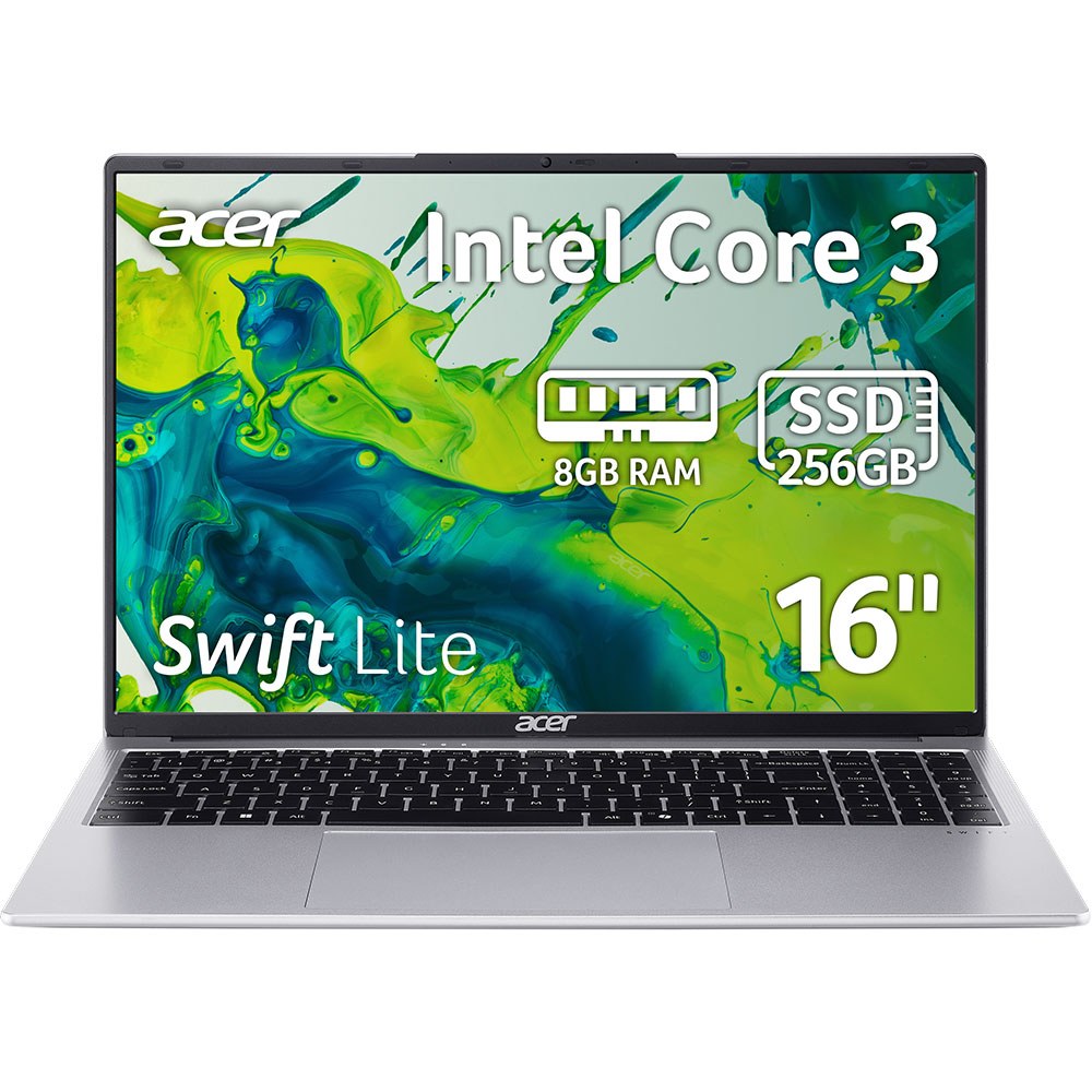 Ноутбук ACER Swift Lite SFL16-31P-33XV Silver (NX.D4VEU.002)