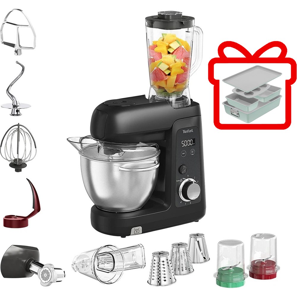 Кухонна машина TEFAL Bake Partner+ QB5458F0