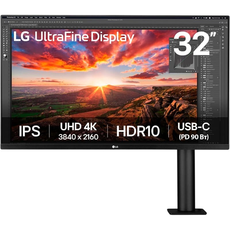 Монітор LG UltraFin 32UN880K-B