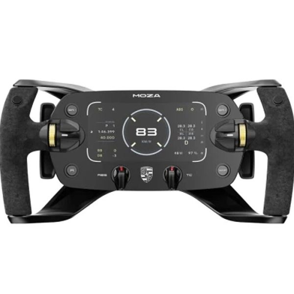Кермо MOZA Racing Porsche Mission R 32см дисплей 5,4" OLED RGB Black (RS097)