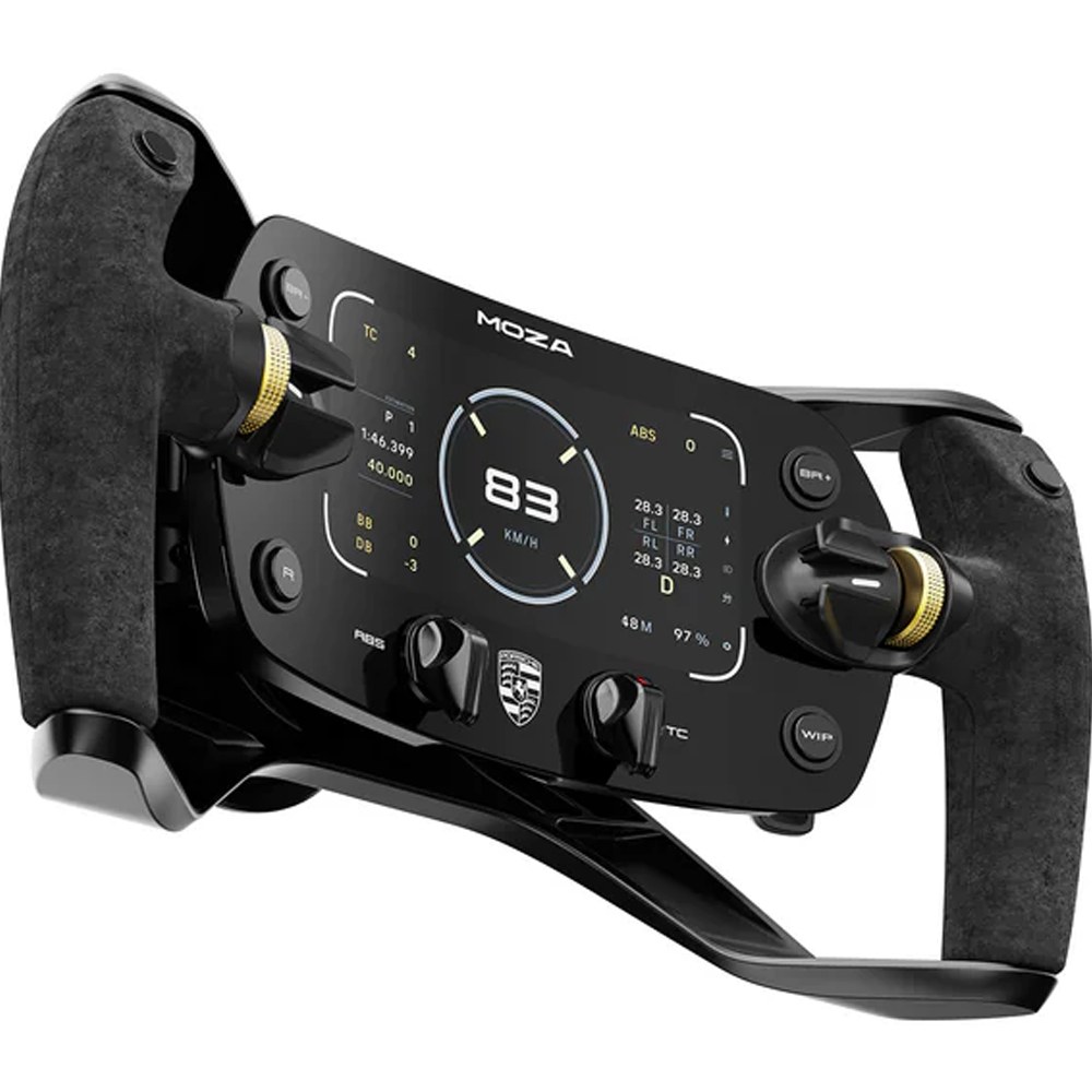 Кермо MOZA Racing Porsche Mission R 32см дисплей 5,4" OLED RGB Black (RS097)