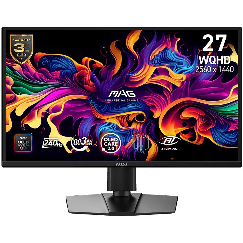 Монітор MSI MAG 272QP QD-OLED X24 (9S6-3CF89A-001)