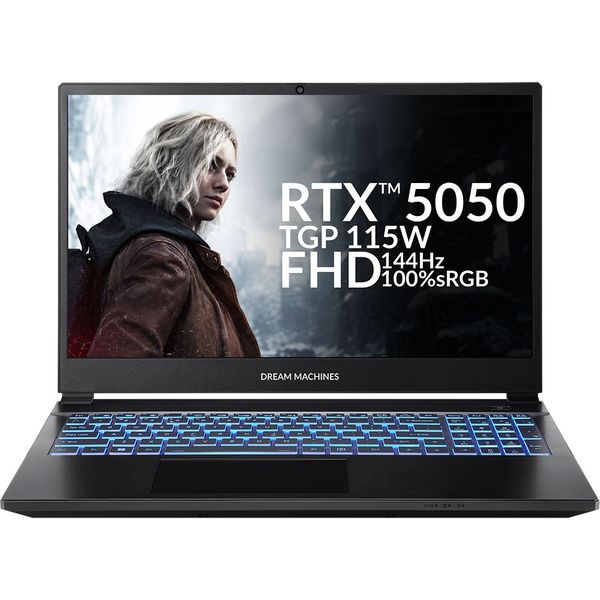 Ноутбук DREAM MACHINES RG5050-15 Black (RG5050-15UA31)