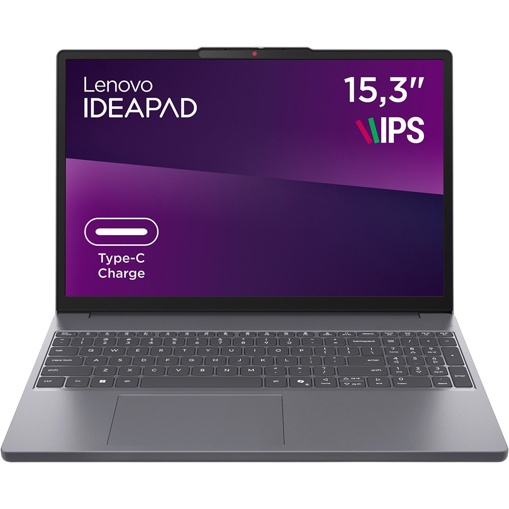 Ноутбук Lenovo IdeaPad Slim 3 15IWC11 Luna Grey (83RR00RCRA)
