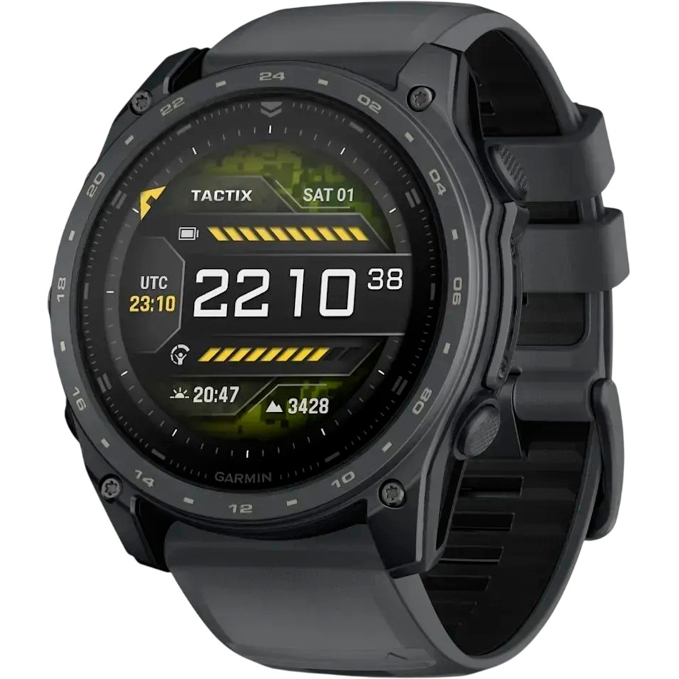 Смарт-годинник GARMIN Tactix 8 Cerakote Slate Gray 51 мм GPS (010-04553-01)