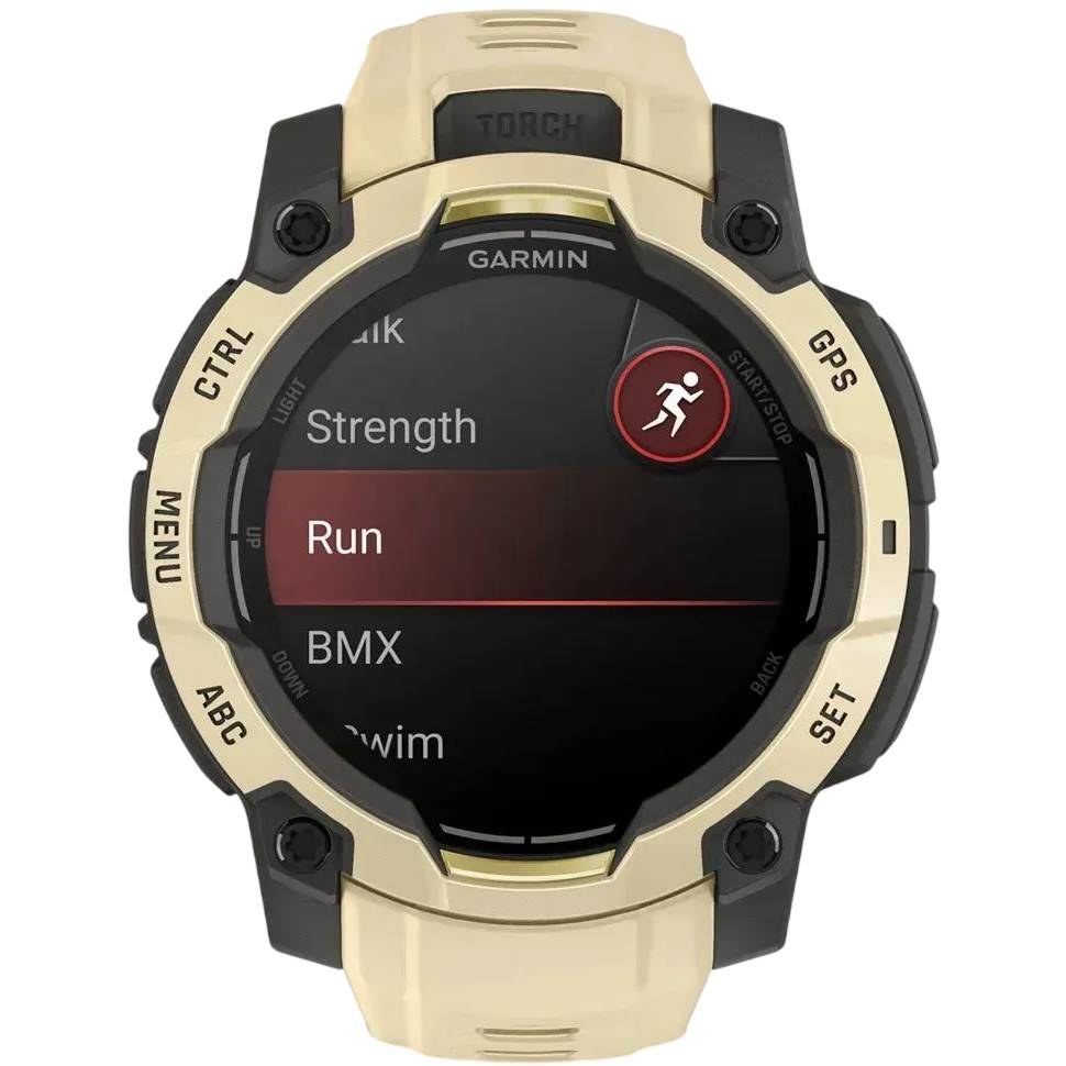 Смарт-годинник GARMIN Instinct 3 45mm Citrine/Gray with Citrine Band (010-02936-02)
