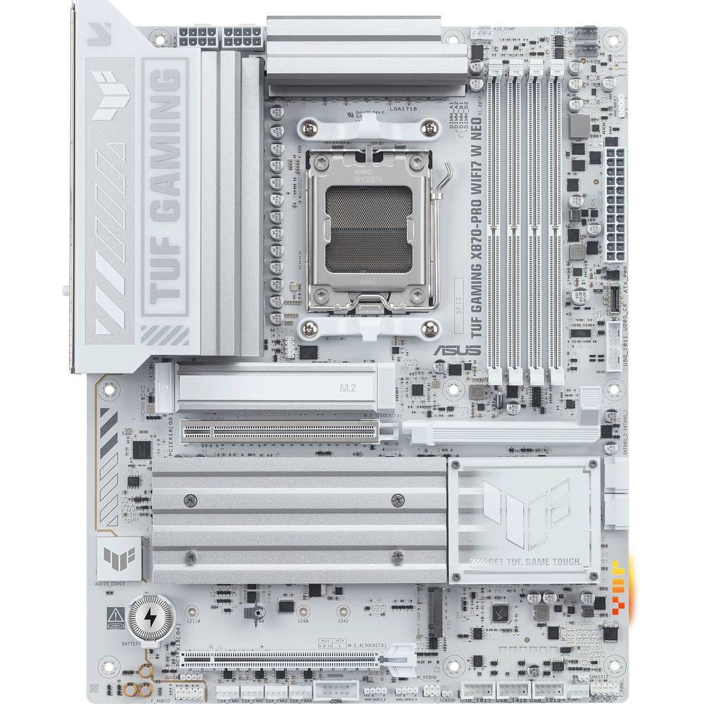 Материнська плата ASUS TUF GAMING X870-PRO WIFI7 W NEO White (90MB1NY0-M0EAY0)