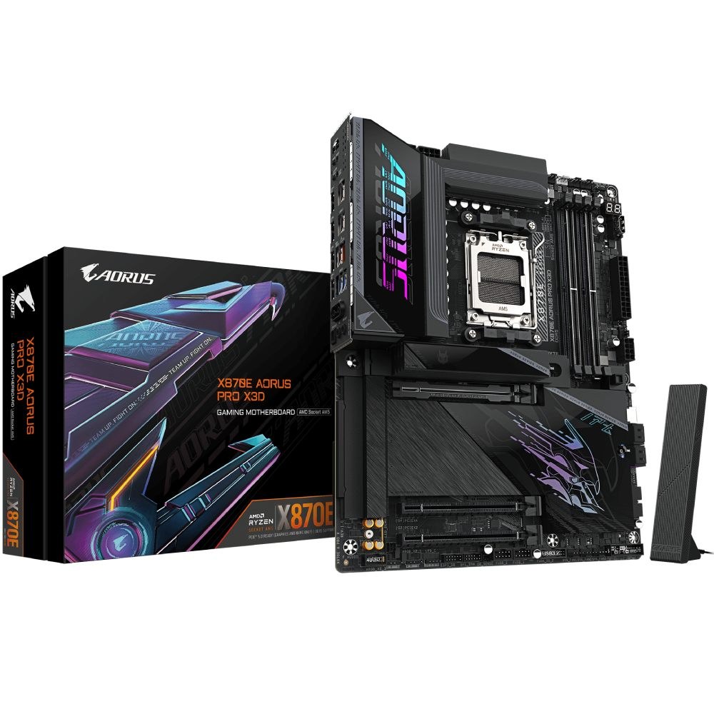 Материнська плата GIGABYTE X870E AORUS PRO X3D