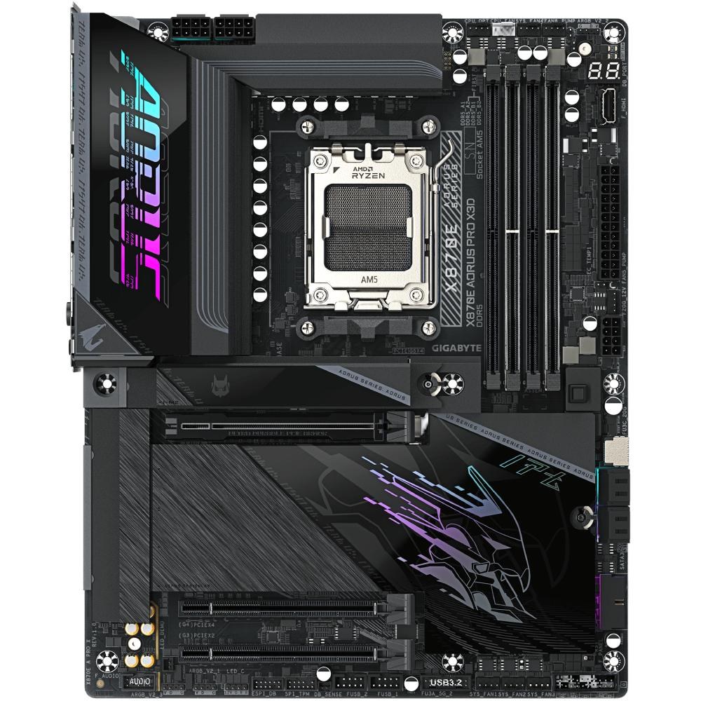 Материнська плата GIGABYTE X870E AORUS PRO X3D