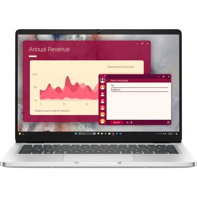 Ноутбук DELL Pro 14 PC14250 Platinum (BTO107_PC14250_UA_UBU)