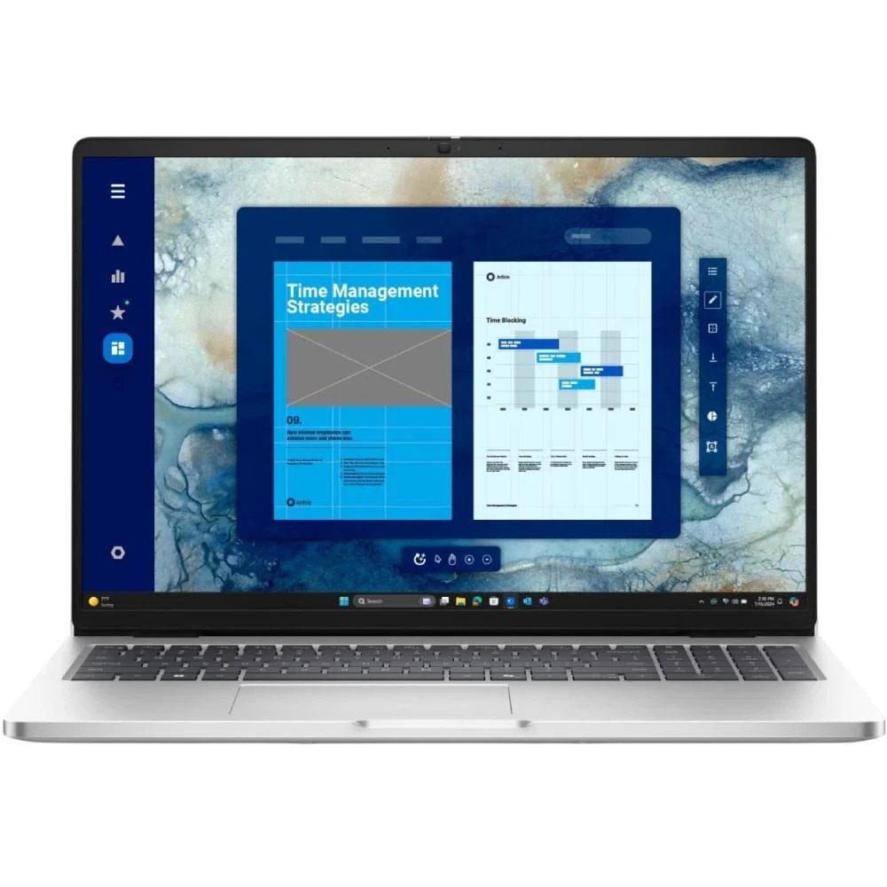Ноутбук DELL Pro 16 PC16250 Platinum Silver (BTO107_PC16250_UA_UBU)
