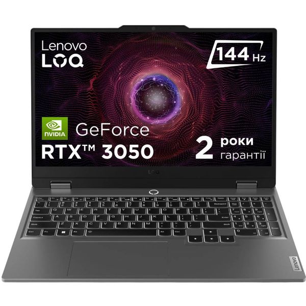 Ноутбук LENOVO LOQ 15AHP9 Luna Grey (83DX00F5RA)