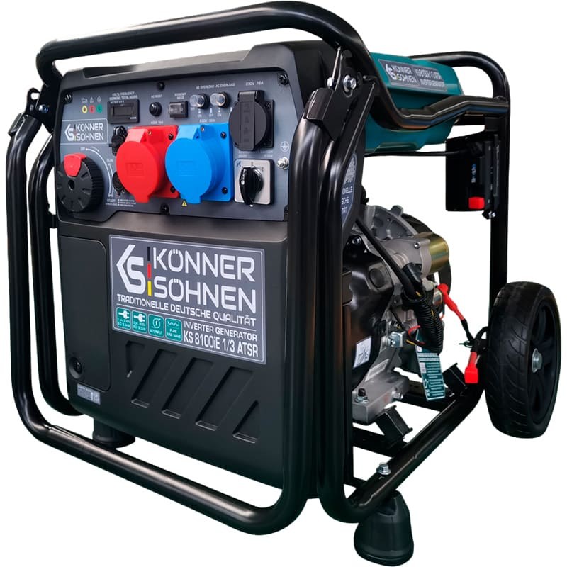 Генератор інверторний KONNER&SOHNEN KS 8100iE 1/3 ATSR (KS8100IE1/3ATSR)