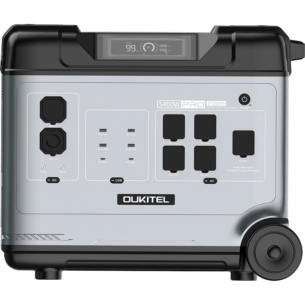 Зарядна станція OUKITEL BP5000E PRO MAX 5120Wh 6000W