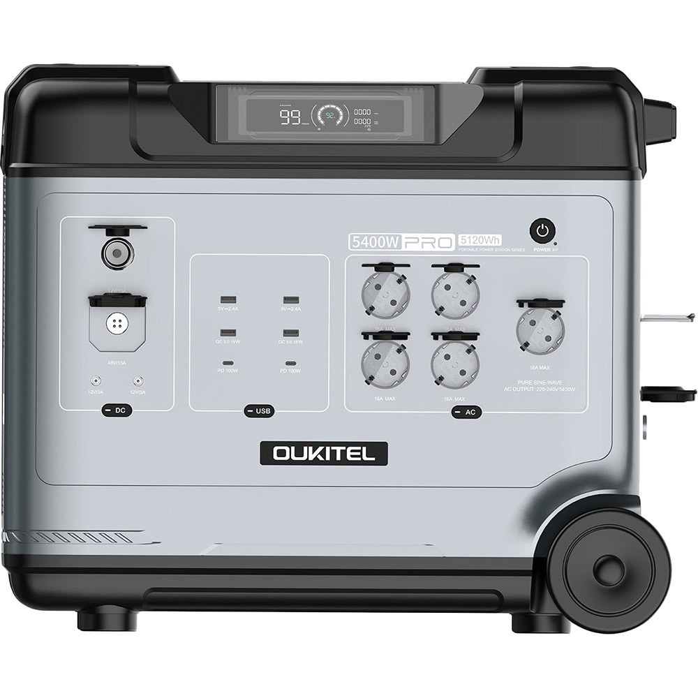 Зарядна станція OUKITEL BP5000E PRO MAX 5120Wh 6000W