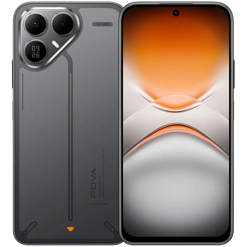TECNO POVA 8 5G LK6 8/128ГБ Graphite Black (4894947132322)