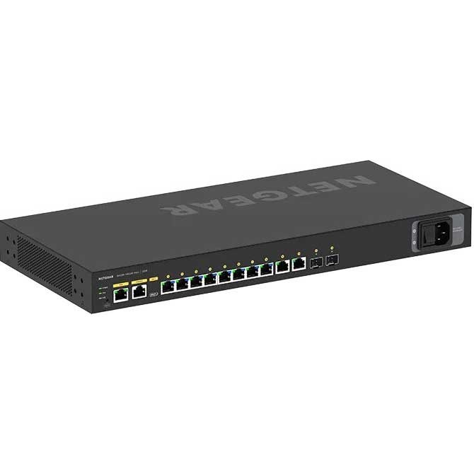 Комутатор NETGEAR M4250-10G2XF-PoE+ 8x1G PoE+ 240W 2x1G 2xSFP+ (GSM4212PX-100EUS)