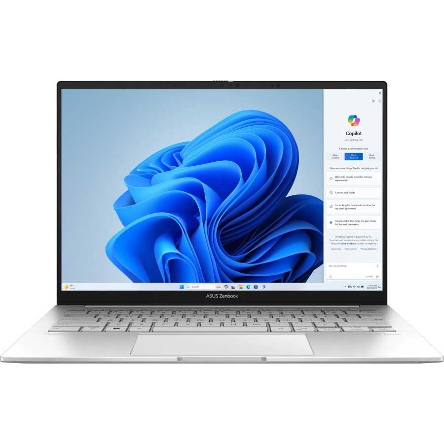 Ноутбук ASUS Zenbook 14 OLED UX3405CA-QL1487 Foggy Silver (90NB14W4-M025Z0)
