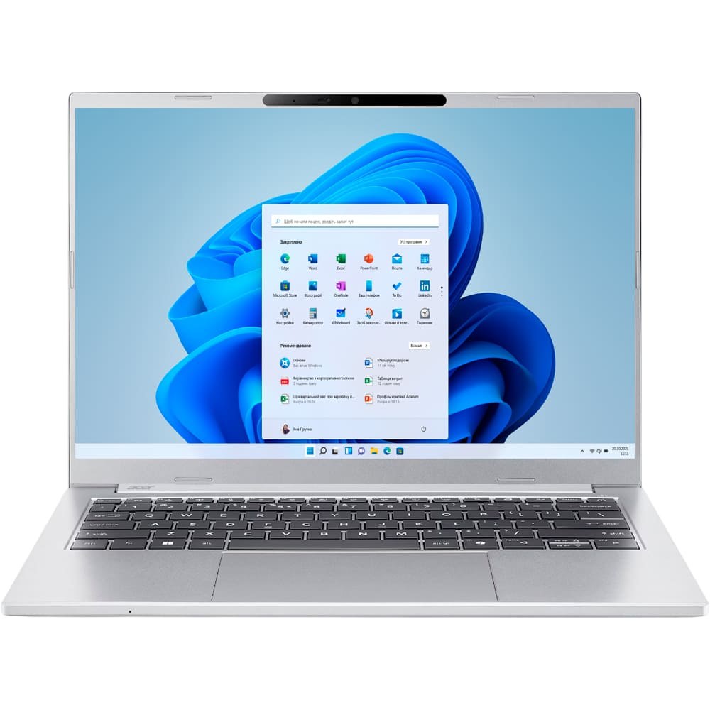 Ноутбук ACER Aspire 14 AI A14-I71M-91DK Pure Silver (NX.JVTEU.003)