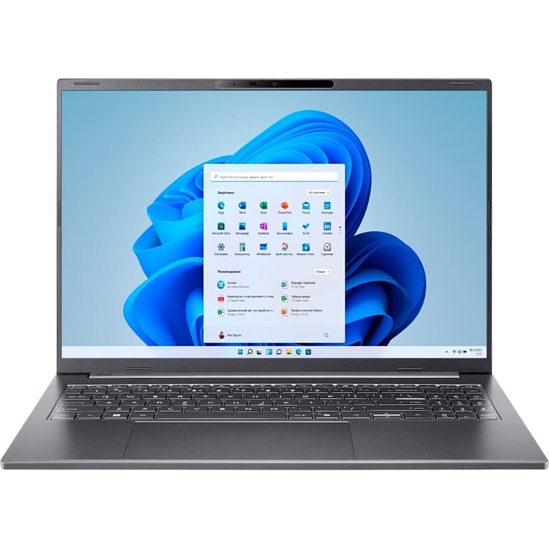 Ноутбук ACER Aspire 16 AI A16-I71M-76QG Steel Gray (NX.JY4EU.003)