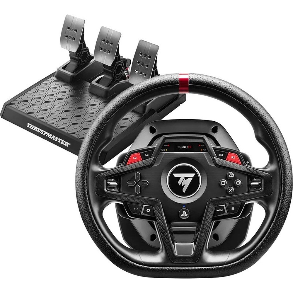 Комплект кермо з педалями та коробкою передач THRUSTMASTER T248R Shifter Pack Black (4160924)
