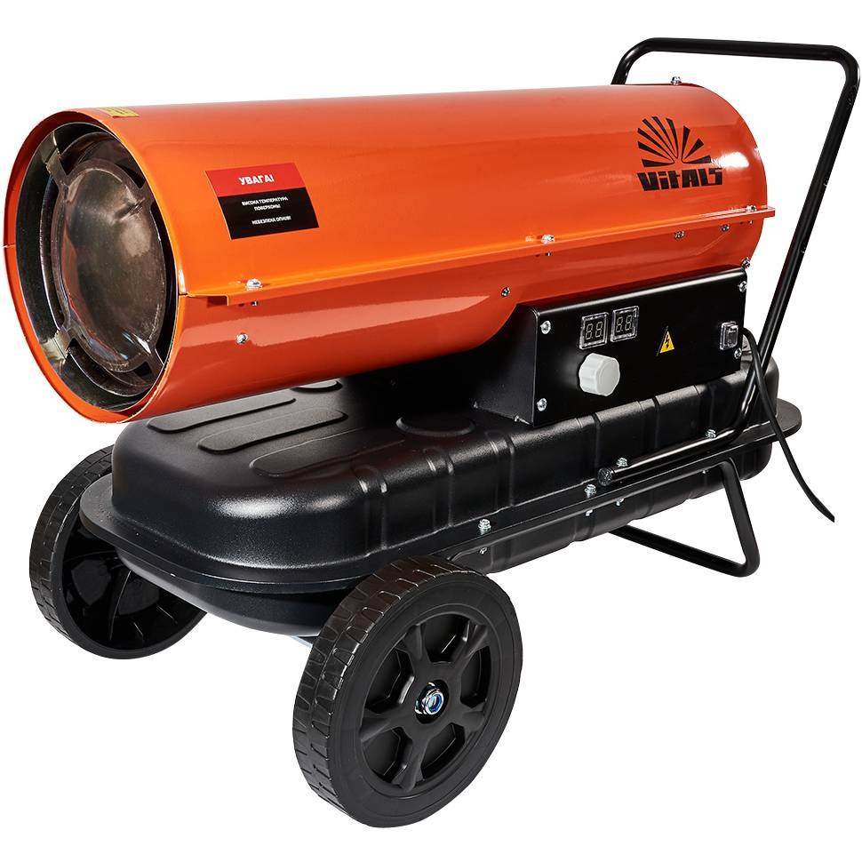 Теплова гармата VITALS DH-303 30кВт 100м2 720м3/рік Orange (211341)